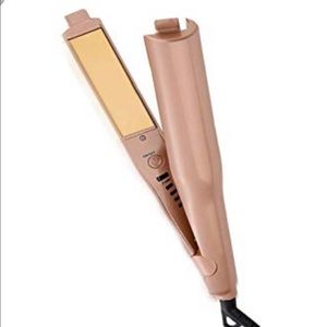 2-in-1 curling iron and straightener